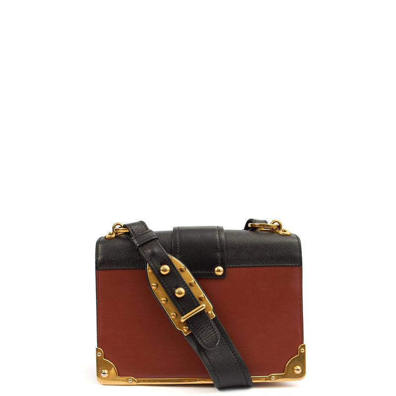 Picture of Prada Shoulder Bag Cahier  in Multi, Calfskin