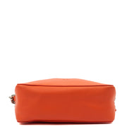 Picture of Mulberry Cross Body Blossom Pochette with strap  in Orange, Leather