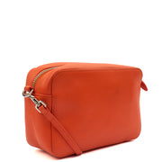 Picture of Mulberry Cross Body Blossom Pochette with strap  in Orange, Leather