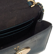 Picture of Mulberry Mini Bag Lily - Mini  in Blue, Patent Leather