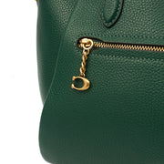 Picture of Coach Satchel Elise Satchel in Green, Leather
