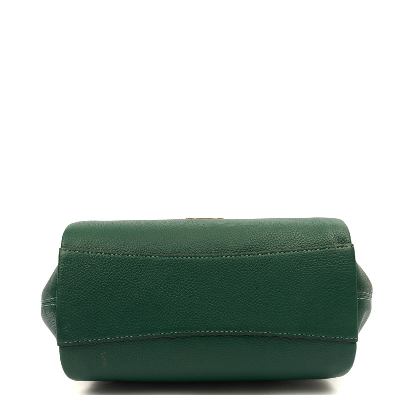 Picture of Coach Satchel Elise Satchel in Green, Leather