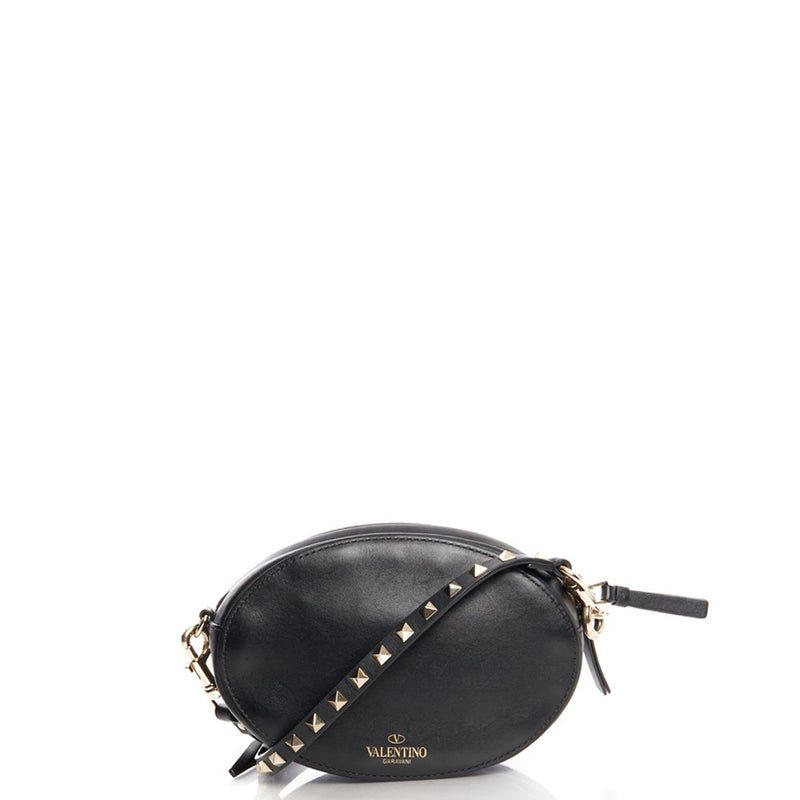 Picture of Valentino Cross Body V Logo Crossbody in Black, Calfskin