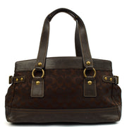 Picture of Coach Shoulder Bag Willow Tote in Brown, Leather