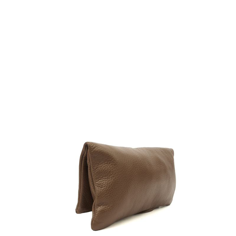 Picture of Mulberry Clutch Daria Pouch in Clay, Calfskin Leather