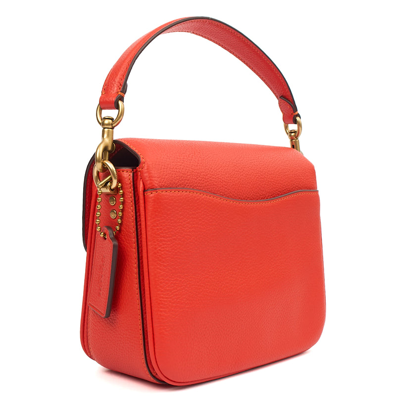 Picture of Coach Top Handle Cassie 19 in Red, Leather