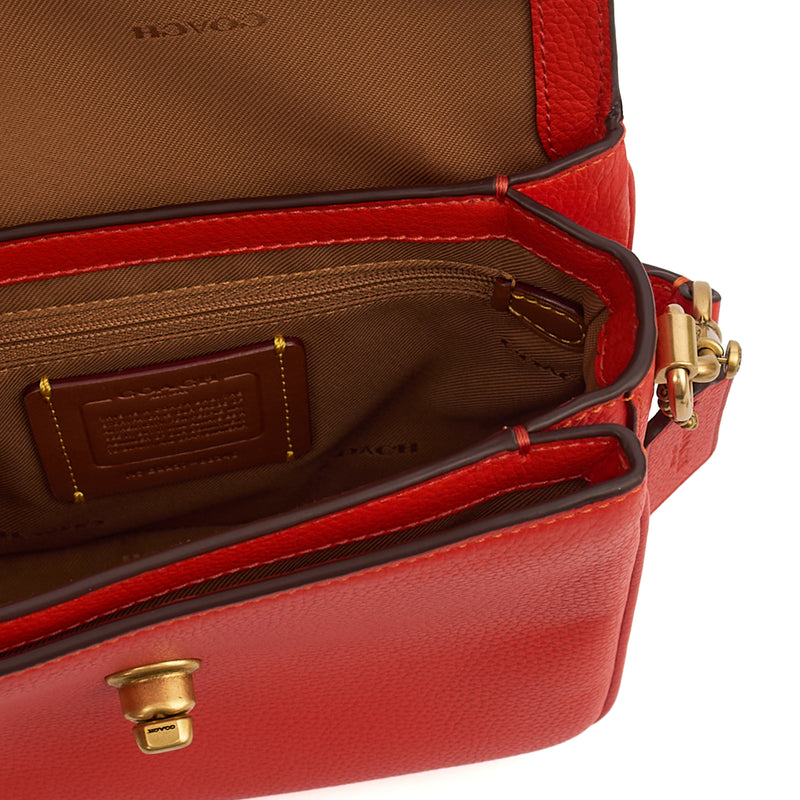 Picture of Coach Top Handle Cassie 19 in Red, Leather