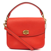 Picture of Coach Top Handle Cassie 19 in Red, Leather