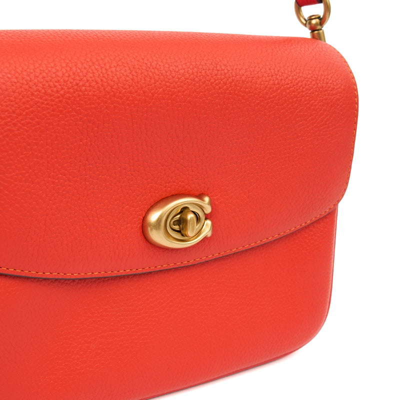Picture of Coach Top Handle Cassie 19 in Red, Leather