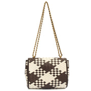 Picture of Mulberry Shoulder Bag Lily in Brown, Calfskin Leather