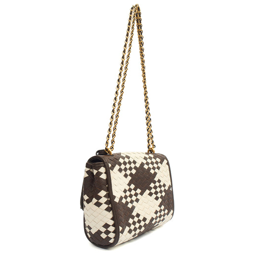 Picture of Mulberry Shoulder Bag Lily in Brown, Calfskin Leather