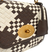 Picture of Mulberry Shoulder Bag Lily in Brown, Calfskin Leather