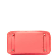 Picture of Hermes Tote Birkin 30 in Rose Lipstick, Togo Leather