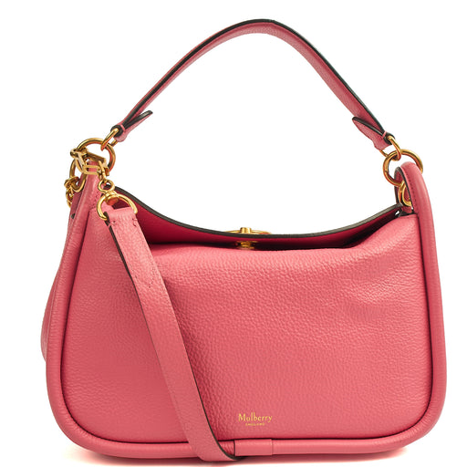 Picture of Mulberry Shoulder Bag Leighton - Small in Geranium Pink, Leather