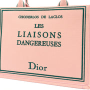 Picture of Christian Dior Tote Book Tote - Small in Pink, Canvas