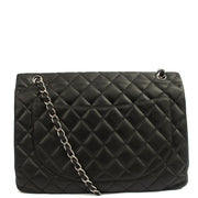 Picture of Chanel Shoulder Bag Classic Single Flap - Maxi in Black, Lambskin Leather