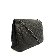 Picture of Chanel Shoulder Bag Classic Single Flap - Maxi in Black, Lambskin Leather