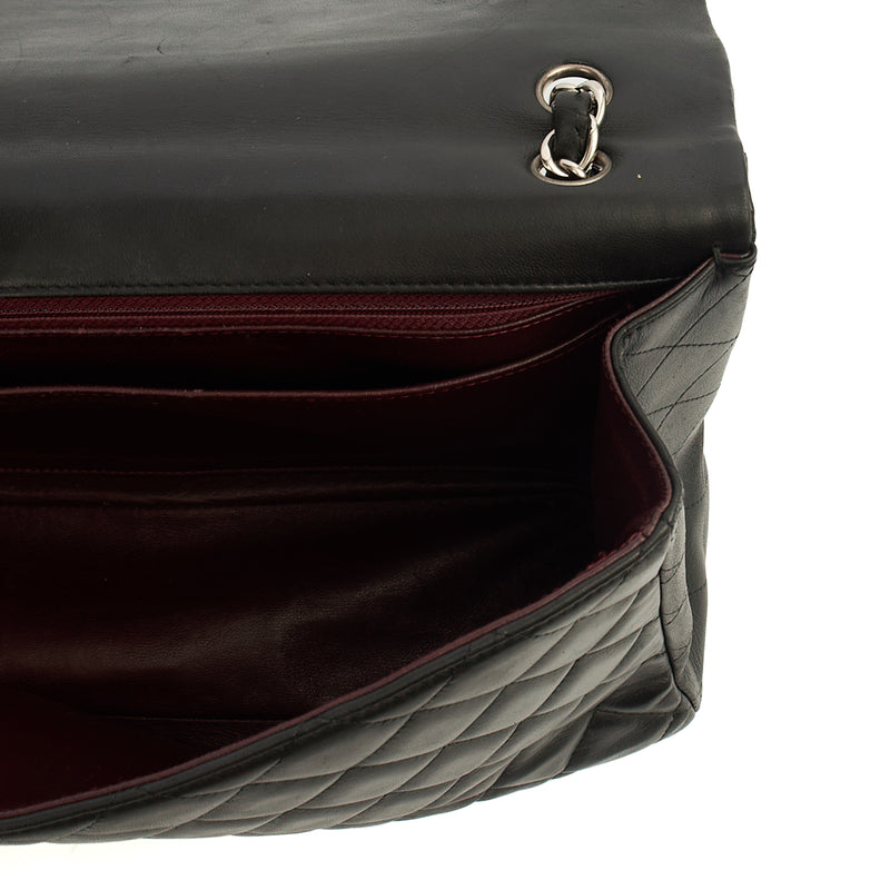 Picture of Chanel Shoulder Bag Classic Single Flap - Maxi in Black, Lambskin Leather