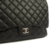 Picture of Chanel Shoulder Bag Classic Single Flap - Maxi in Black, Lambskin Leather