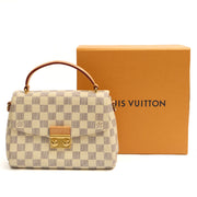 Picture of Louis Vuitton Top Handle Croisette in Damier Azur, Canvas