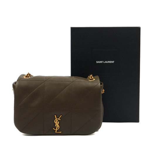 Picture of Saint Laurent Cross Body Jamie 4.3 - Mini in Green, Leather