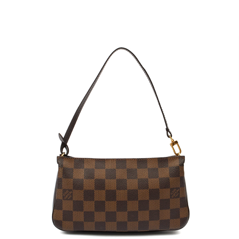 Picture of Louis Vuitton Mini Bag Pochette in Damier Ebene, Canvas