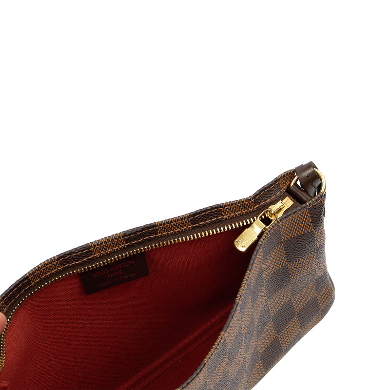 Picture of Louis Vuitton Mini Bag Pochette in Damier Ebene, Canvas
