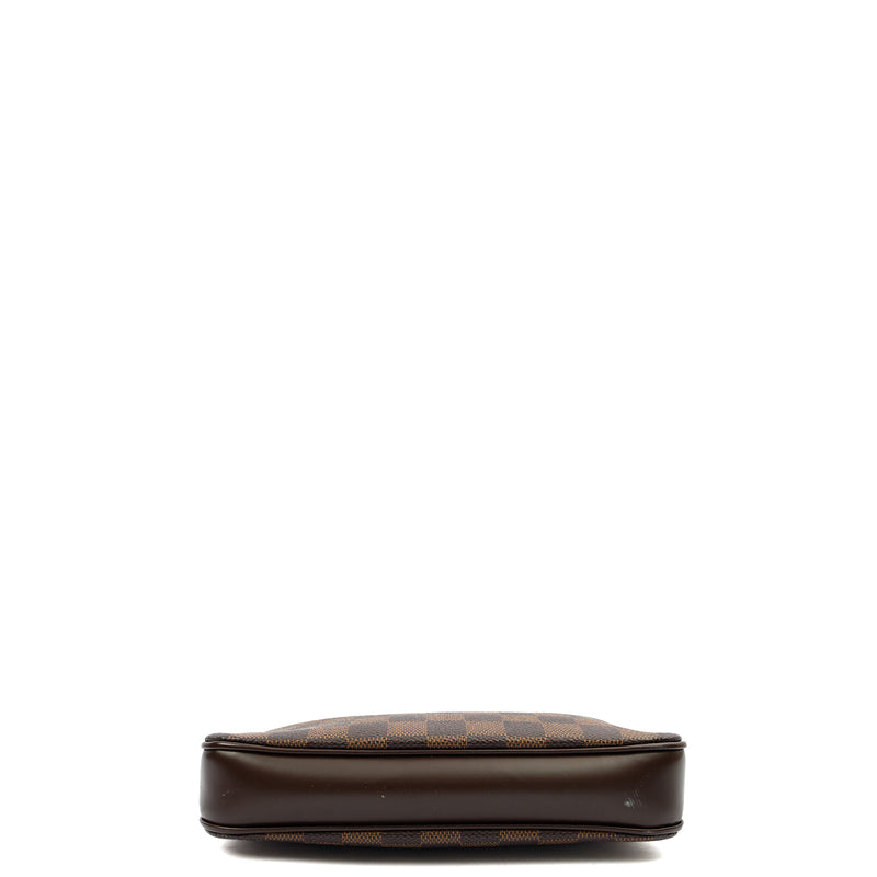 Picture of Louis Vuitton Mini Bag Pochette in Damier Ebene, Canvas
