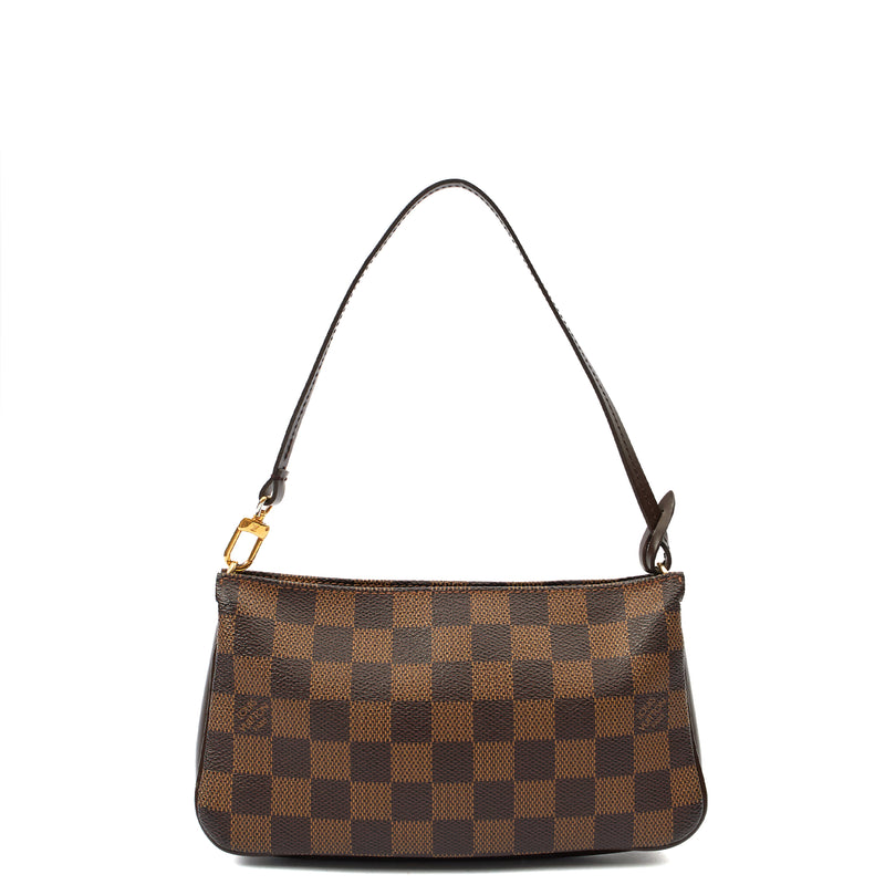 Picture of Louis Vuitton Mini Bag Pochette in Damier Ebene, Canvas