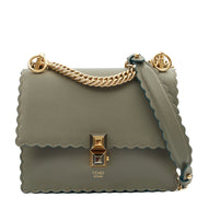 Picture of Fendi Cross Body Kan I - Small in Blue, Leather