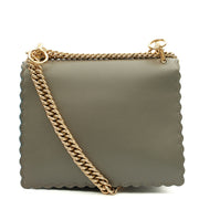 Picture of Fendi Cross Body Kan I - Small in Blue, Leather