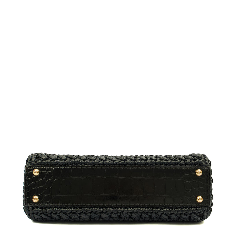 Picture of Dolce & Gabbana Top Handle Sicily - Small in Black, Other