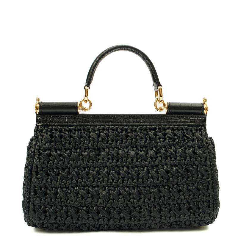 Picture of Dolce & Gabbana Top Handle Sicily - Small in Black, Other