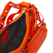 Picture of Balenciaga Shoulder Bag Le Cagole S in Orange, Leather
