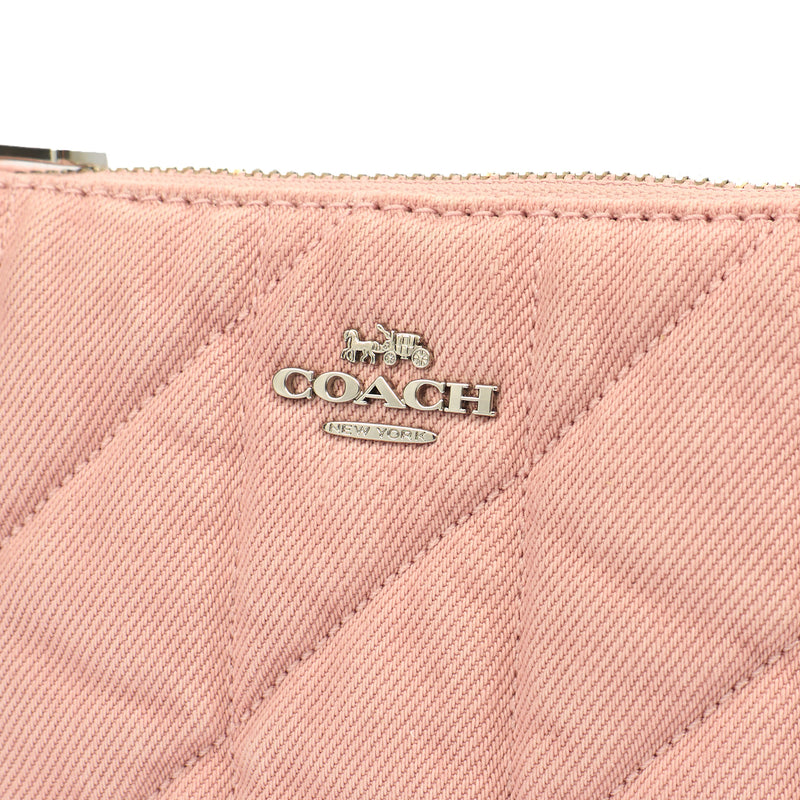 Picture of Coach Shoulder Bag Teri Shoulder Bag Woven in Pink, Fabric