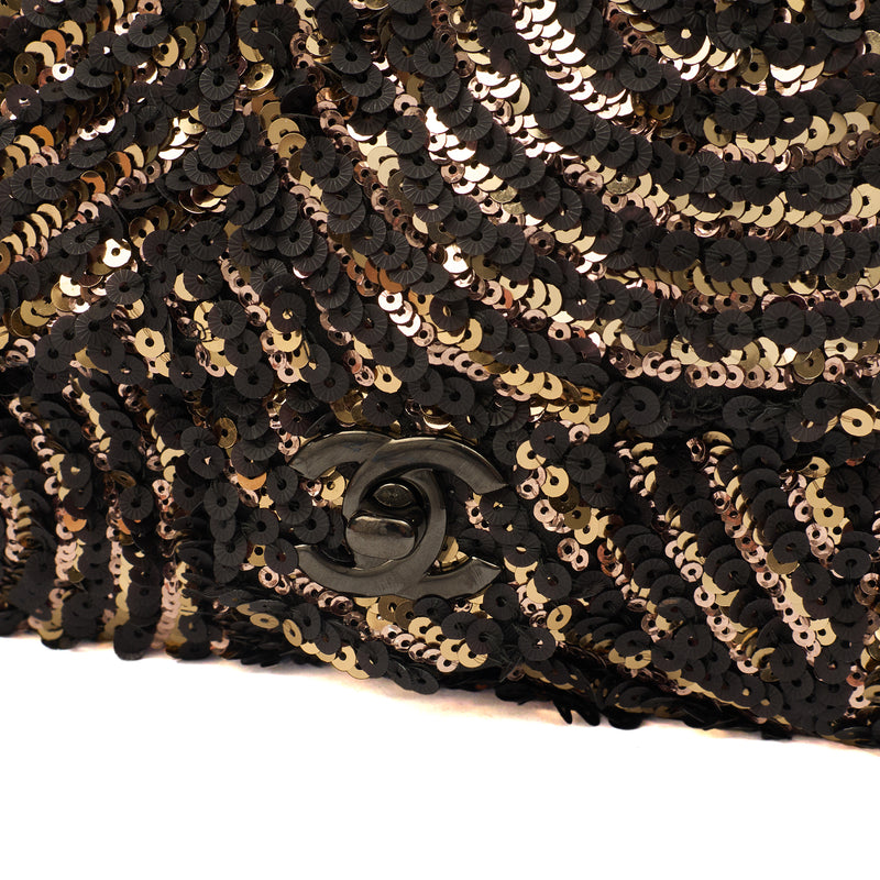 Picture of Chanel Shoulder Bag Flap Bag in Black, Sequin