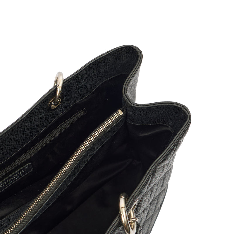 Picture of Chanel Tote Grand Shopping Tote XL in Black, Caviar Leather