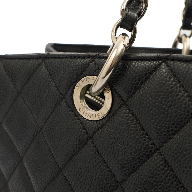 Picture of Chanel Tote Grand Shopping Tote XL in Black, Caviar Leather