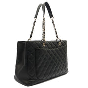 Picture of Chanel Tote Grand Shopping Tote XL in Black, Caviar Leather
