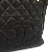 Picture of Chanel Tote Petite Shopping Tote in Black, Caviar Leather