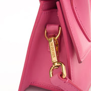 Picture of Jacquemus Top Handle Le Chiquito in Pink, Leather