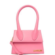 Picture of Jacquemus Top Handle Le Chiquito in Pink, Leather