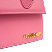 Picture of Jacquemus Top Handle Le Chiquito in Pink, Leather