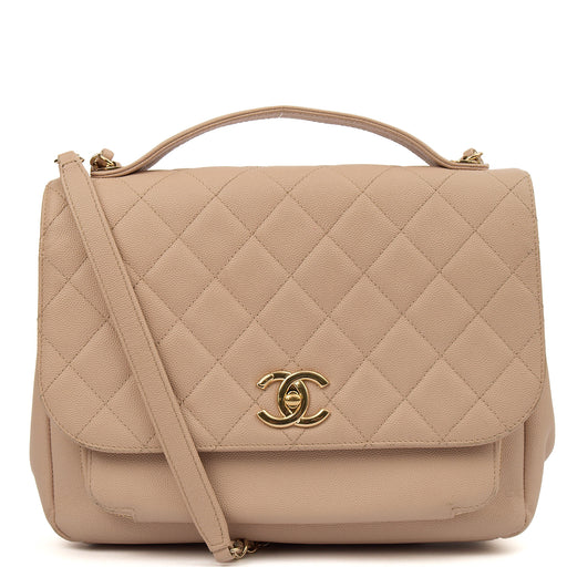 Picture of Chanel Cross Body Business Affinity Flap Bag in Neutral, Caviar Leather