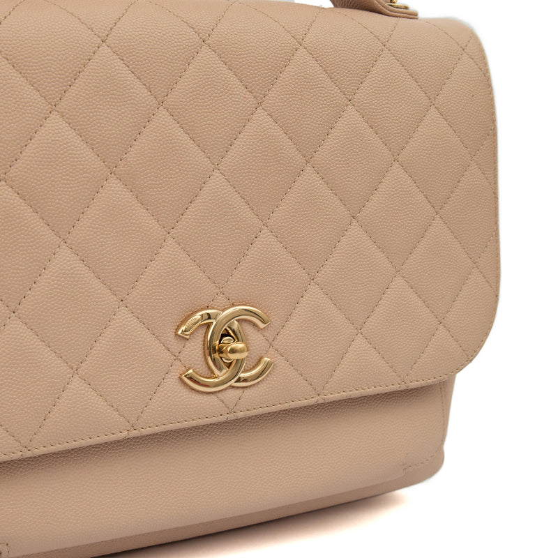 Picture of Chanel Cross Body Business Affinity Flap Bag in Neutral, Caviar Leather