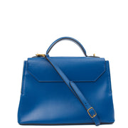 Picture of Mulberry Top Handle Seaton in Blue, Calfskin Leather