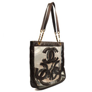 Picture of Chanel Tote Tote in Brown, Leather
