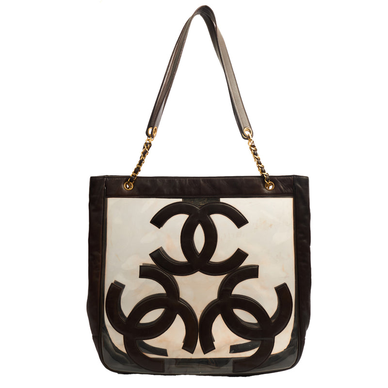 Picture of Chanel Tote Tote in Brown, Leather