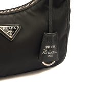 Picture of Prada Cross Body Re-Edition 2000 Shoulder Bag in Black, Nylon