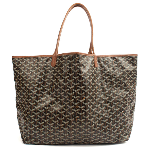 Picture of Goyard Tote Saint Louis GM in Brown, Leather